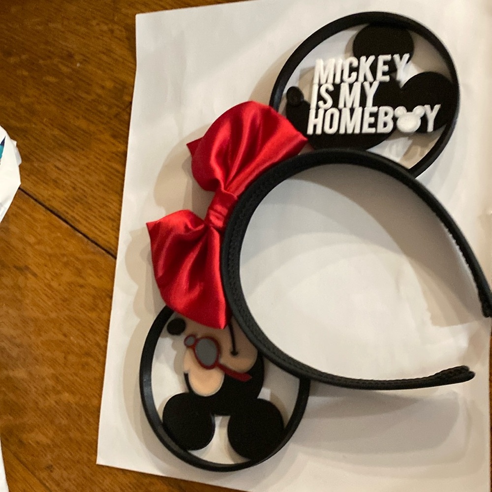 3-D printed Mickey Mouse ears